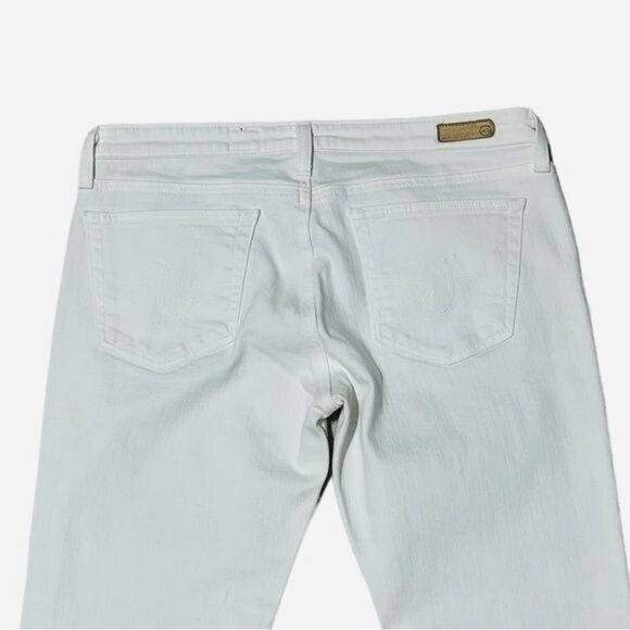 Adriano Goldschmied The Ballad Slim Boot White Jeans Size 30 - Picture 11 of 11